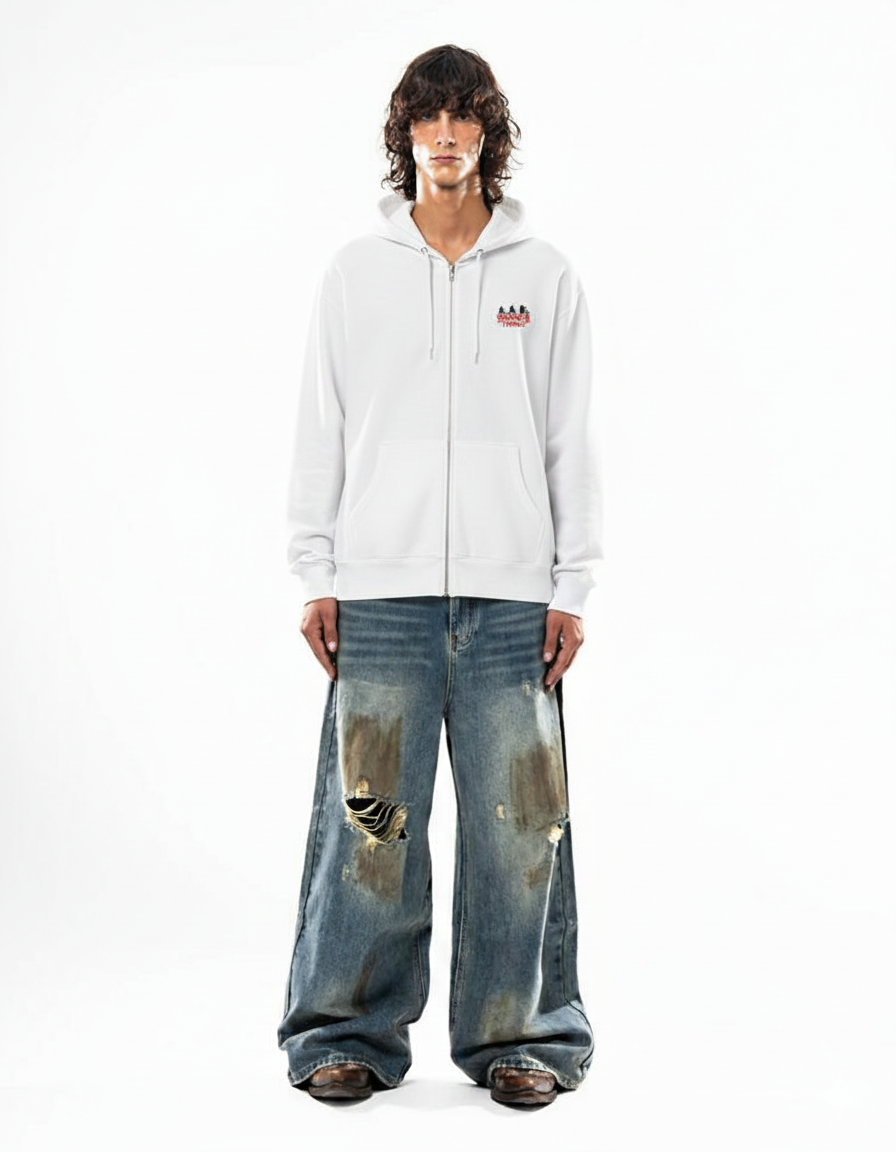 unex Heavy Zipper Hoodie – Inferno Rift Editionie