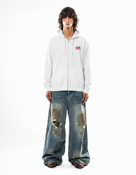 unex Heavy Zipper Hoodie – Inferno Rift Editionie