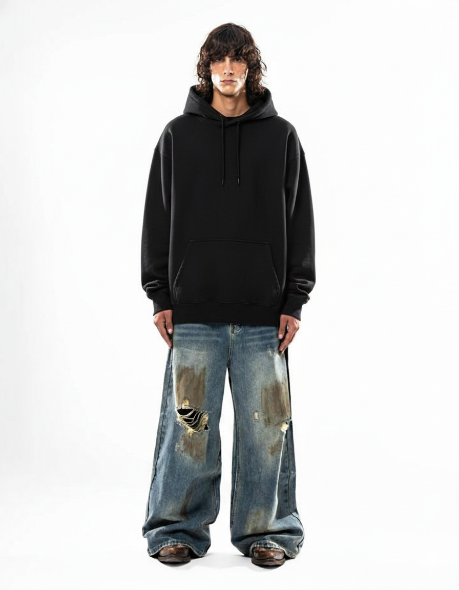 Junex Heavy Oversize Hoodie – Core Edition
