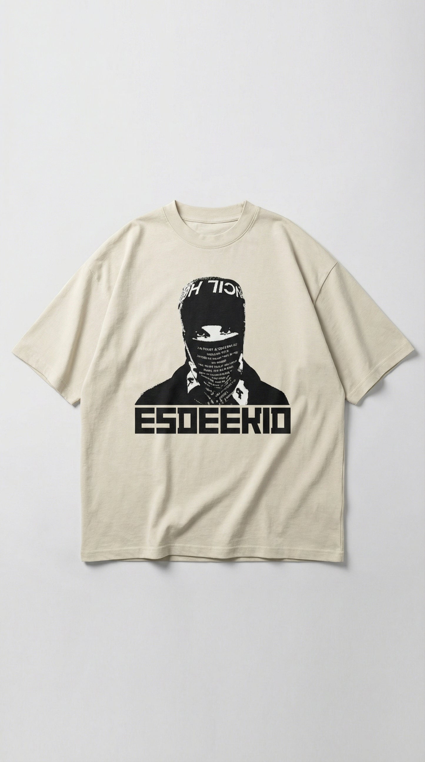 ESDEEKID Graphic Oversized T-Shirt – 240 GSM Premium Cotton Streetwear | Junex