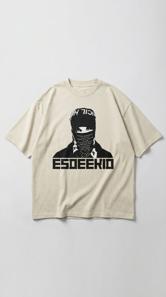 ESDEEKID Graphic Oversized T-Shirt – 240 GSM Premium Cotton Streetwear | Junex