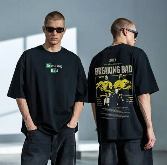 Junex Anti Hero Oversized T-Shirt for Men & Women | 240 GSM Heavyweight Cotton Streetwear Tee