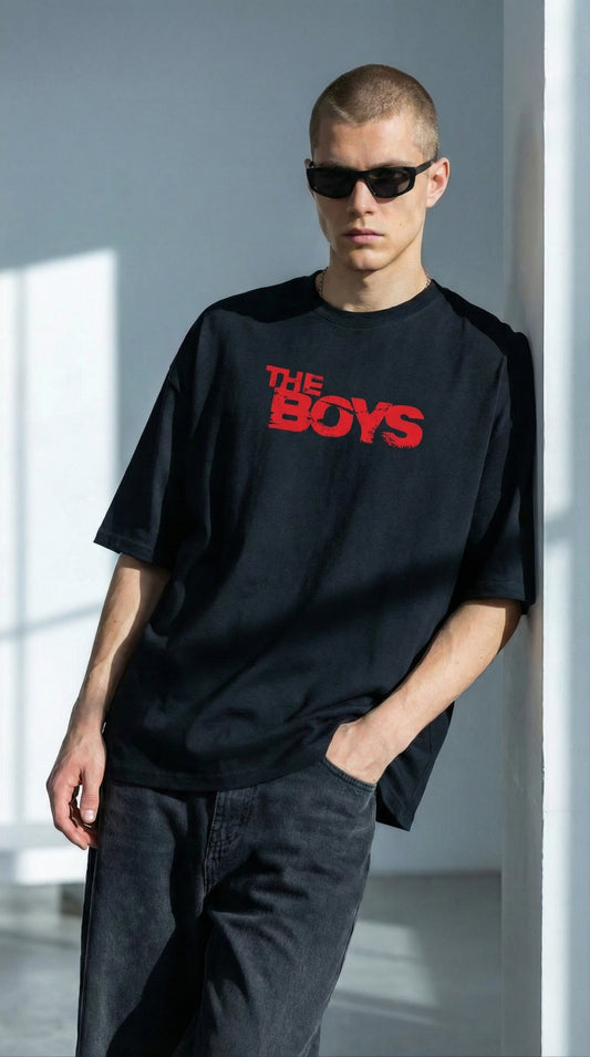 Junex Anti Hero Oversized T-Shirt for Men & Women | 240 GSM Heavyweight Cotton Streetwear Tee